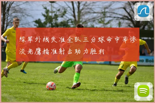 绿军外线失准全队三分球命中率惨淡老鹰精准射击助力胜利